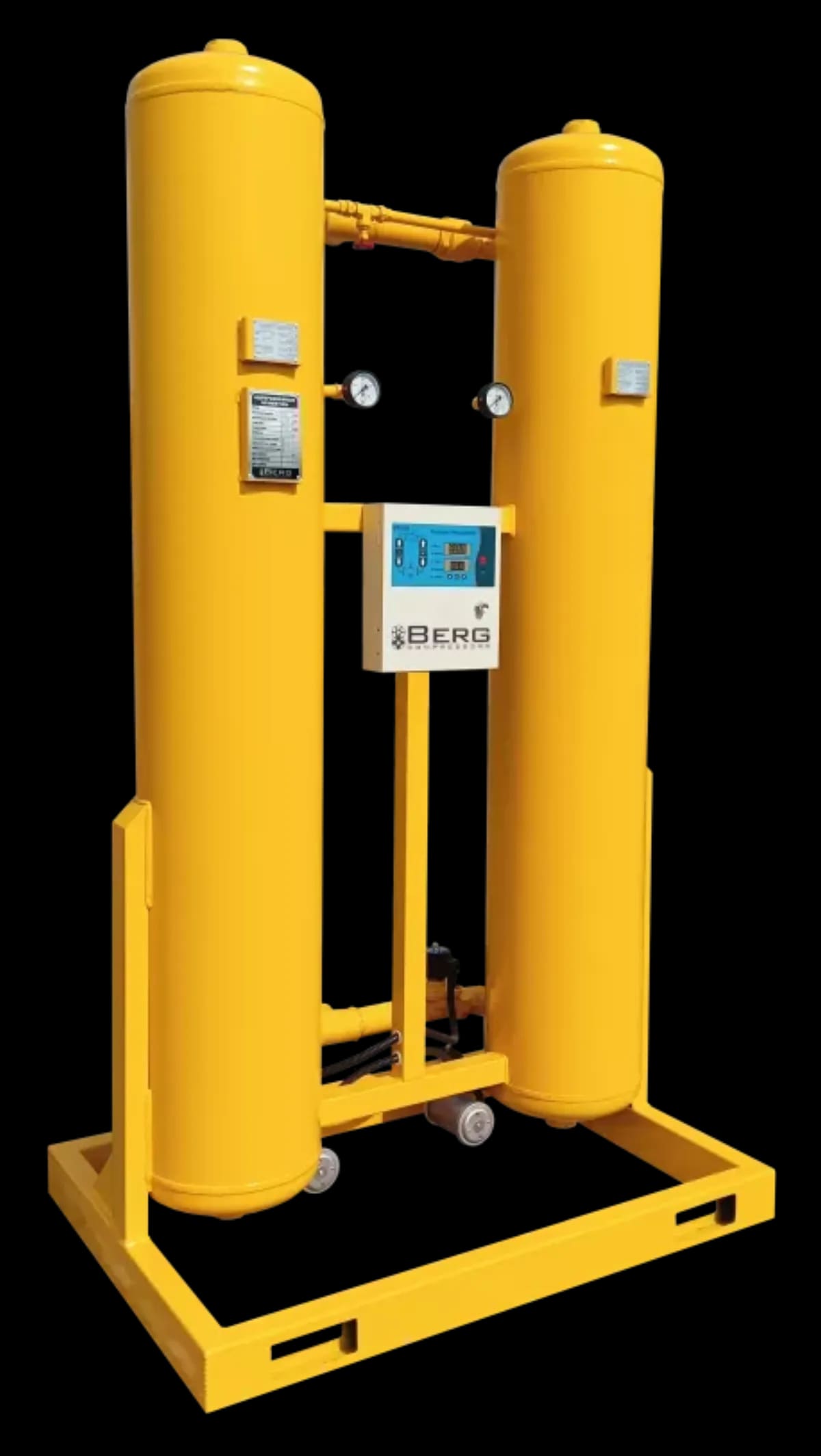 Адсорбционный осушитель ОС-15, вид оборудования