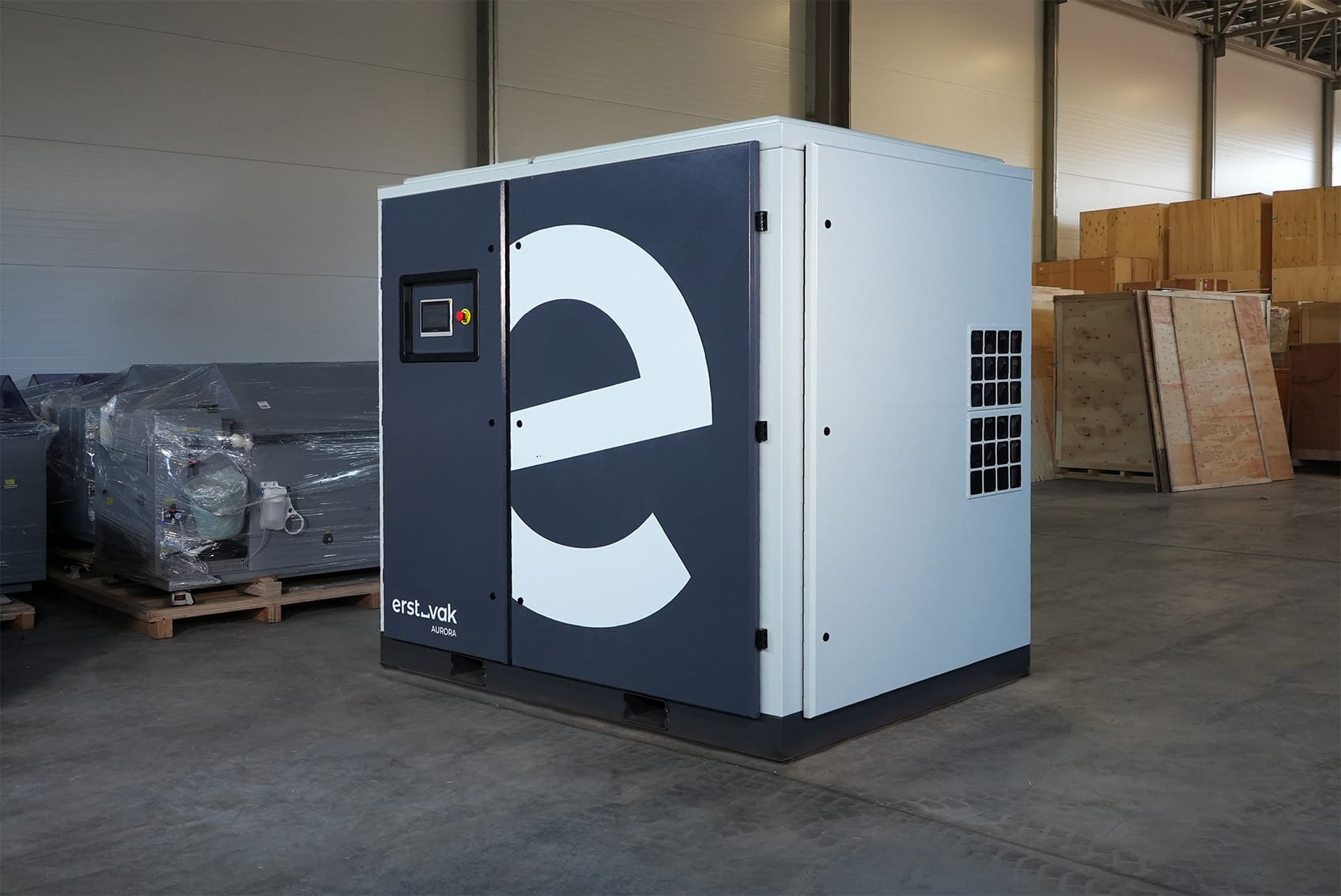 Винтовой компрессор ERSTVAK AURORA DSH 150-8, вид оборудования