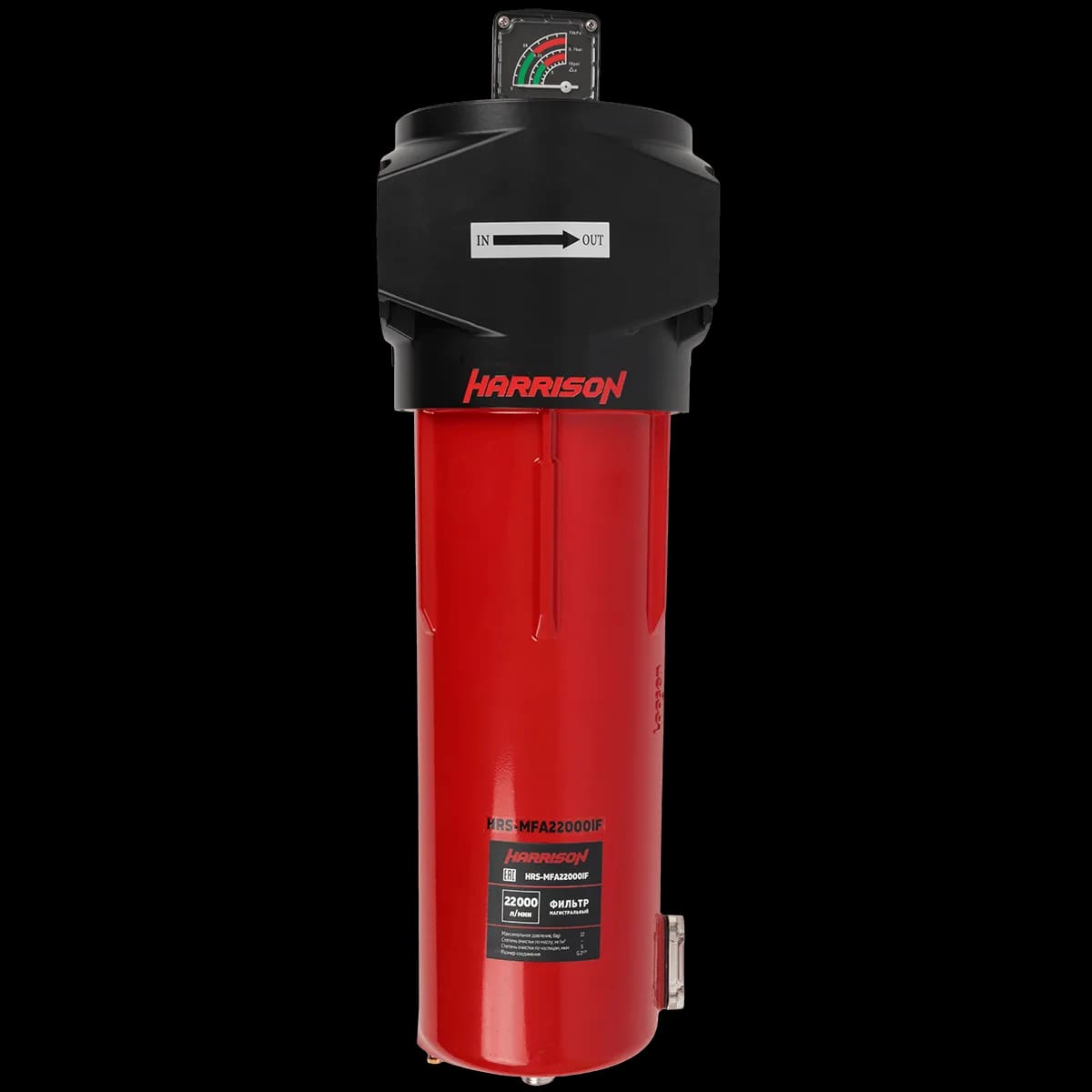 HRS-MFD22000IF Фильтр магистральный с дифференциальным манометром