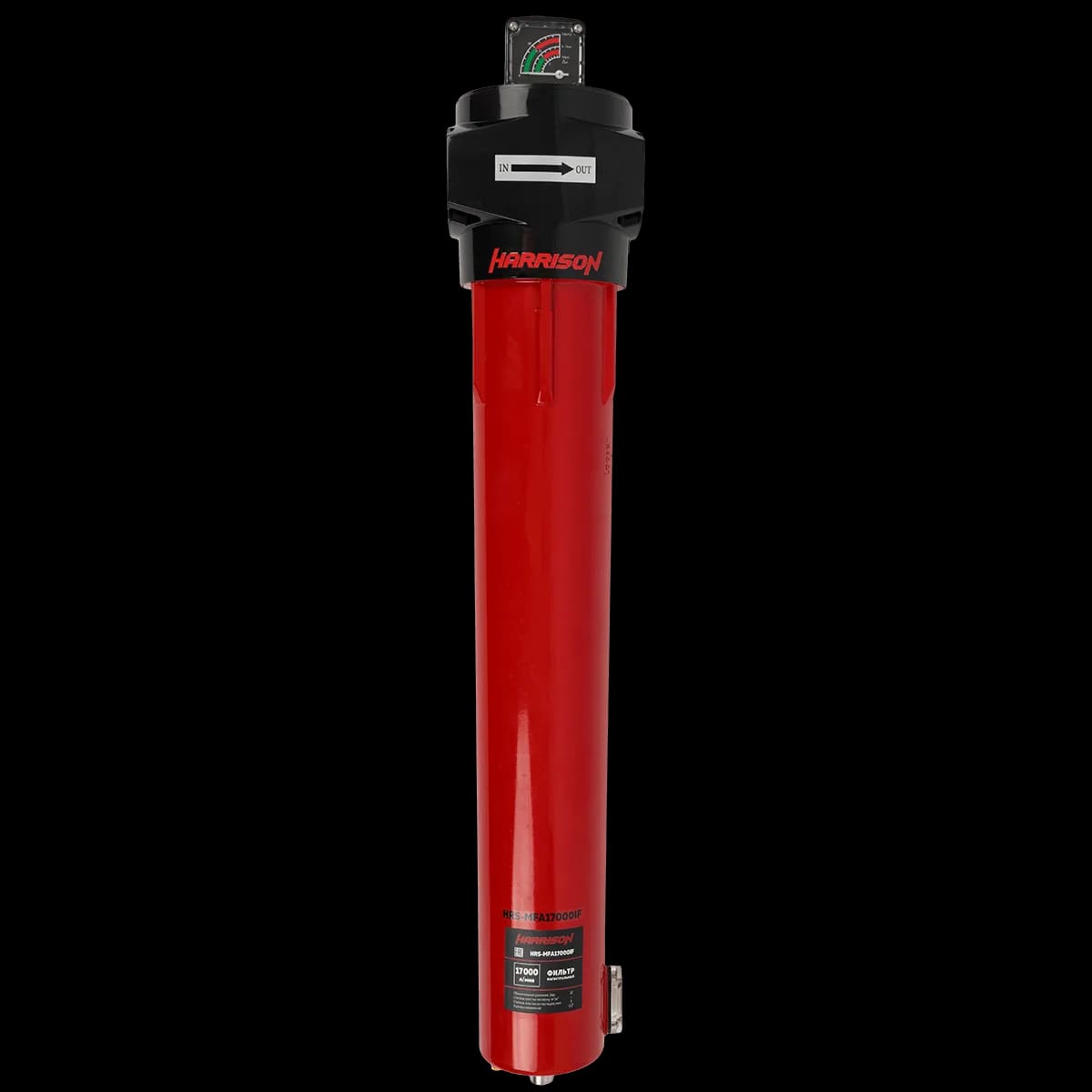 HRS-MFD17000IF Фильтр магистральный с дифференциальным манометром