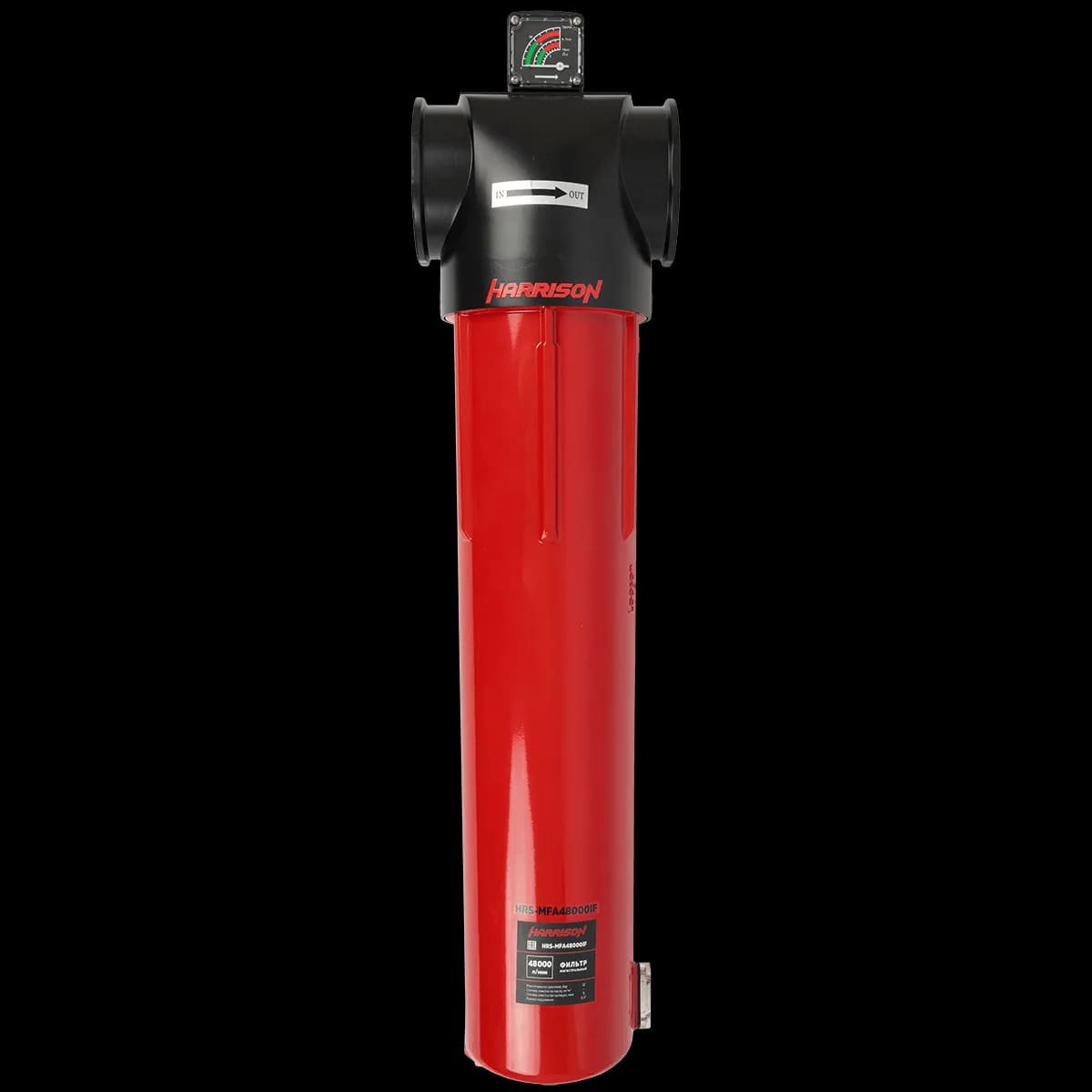 HRS-MFD48000IF Фильтр магистральный с дифференциальным манометром